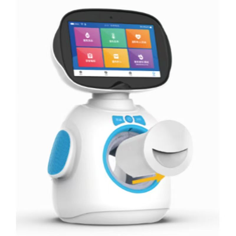 医院老人院机器人医养机器人血压陪伴血糖远程心率老人监控健康 高清图片10