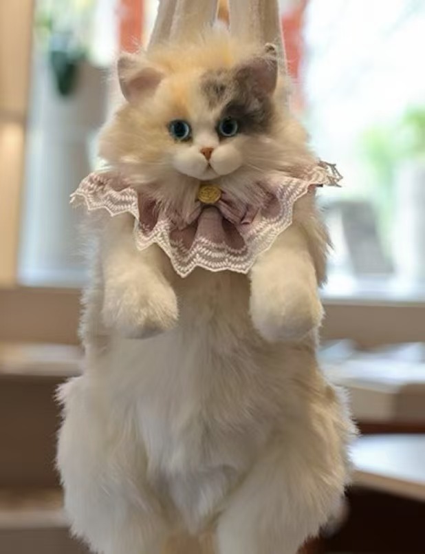 硅机猫不用铲屎的硅机生物 AI 智能聊天互动陪伴机器猫跨次元智慧生物聊天搭子送闺蜜礼物不用喂粮 高清图片13