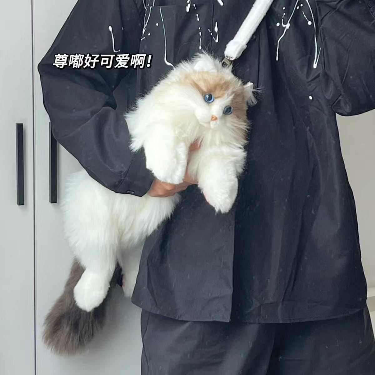 硅机猫不用铲屎的硅机生物 AI 智能聊天互动陪伴机器猫跨次元智慧生物聊天搭子送闺蜜礼物不用喂粮 高清图片15